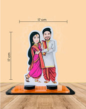 Custom Caricature Miniature For Indian Wedding Gift | C-05