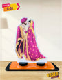 Personalise Indian Wedding Caricature Miniature | C-01