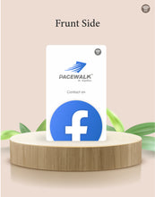 Facebook NFC Card | Along with QR Code | Boost Facebook with Tap or Scan | Pre-Configured PVC Card | NFC-05